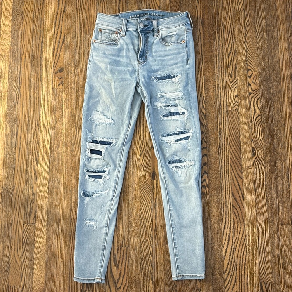 American Eagle Next Level Stretch High-Rise Jegging | Size 4S